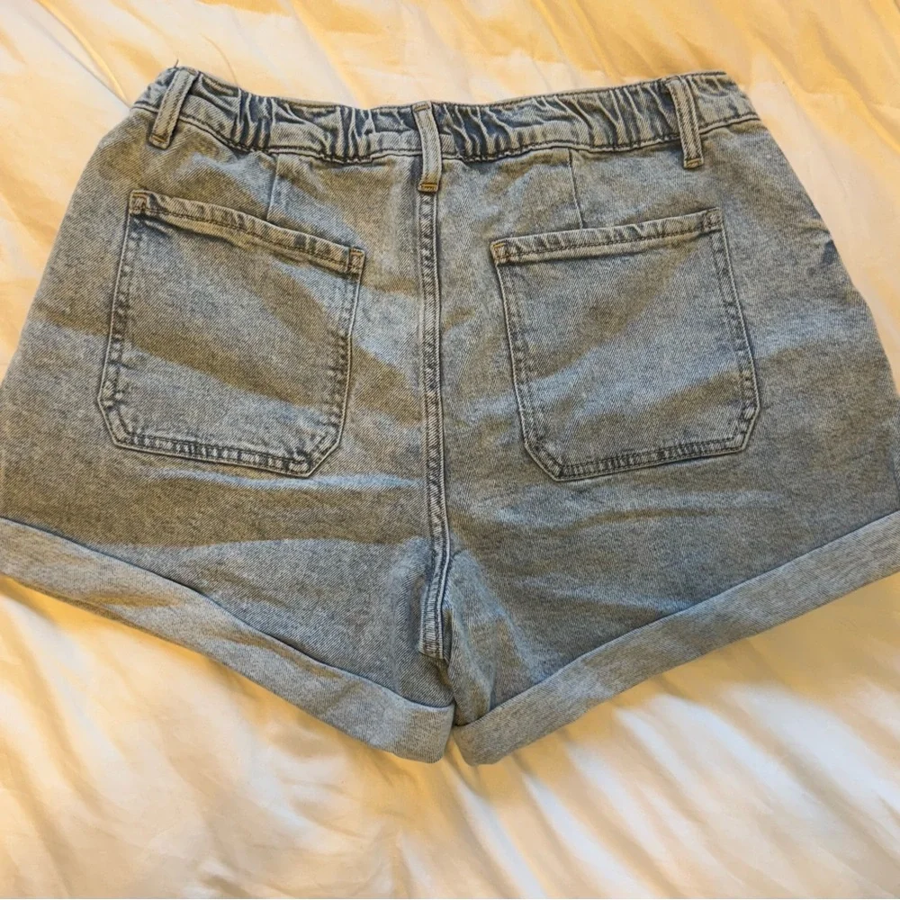 Time and Tru Light Blue Jean Shorts - Picture 3 of 4